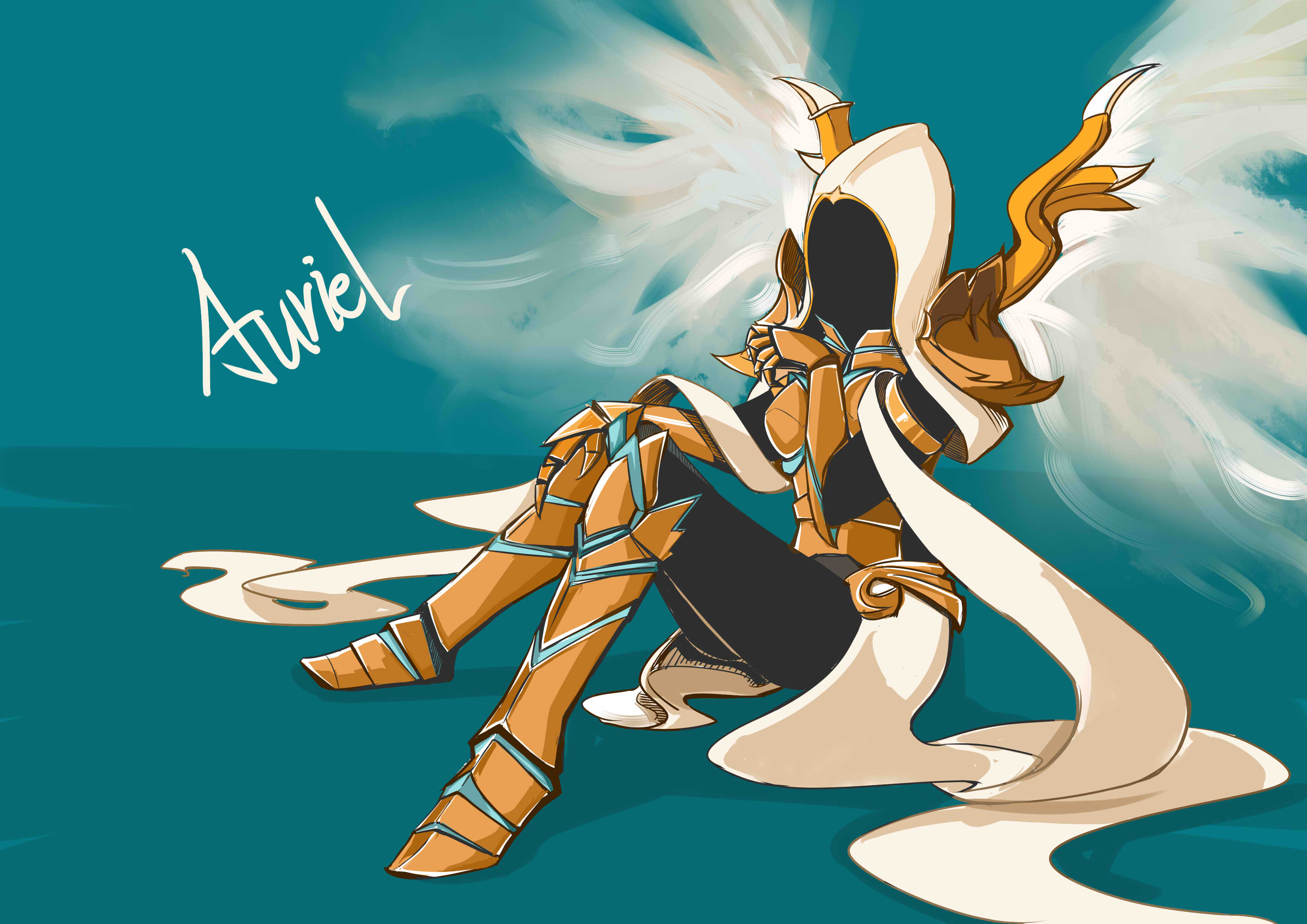 [文学素养] 奥莉尔快出了,特此绘画两张同人