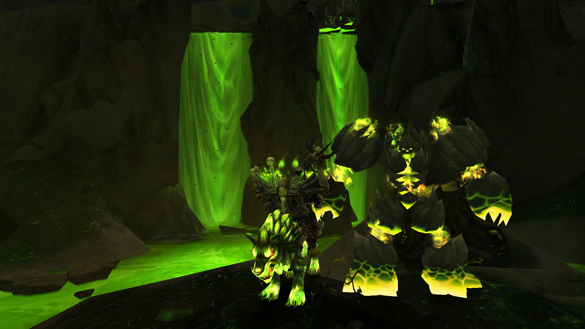 布甲安薇娜的蔷薇黑暗之门古尔丹幻化