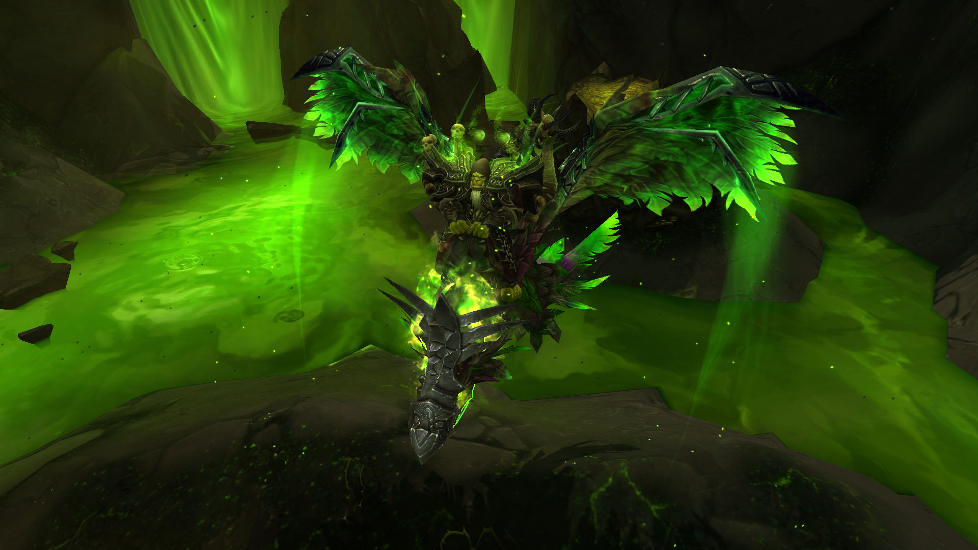 布甲安薇娜的蔷薇黑暗之门古尔丹幻化