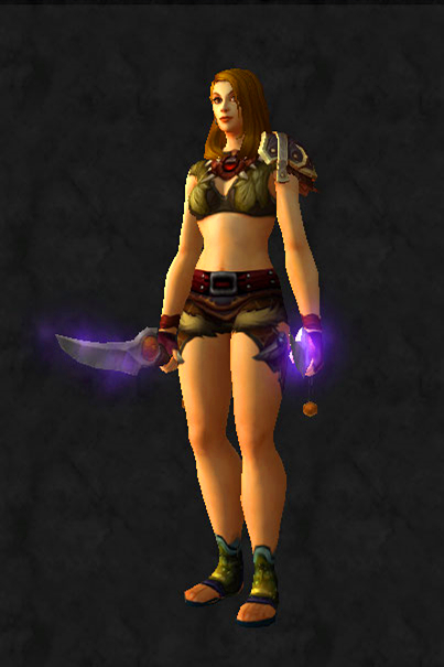 [皮甲]求一波人女盗贼的漂漂幻化,么么哒