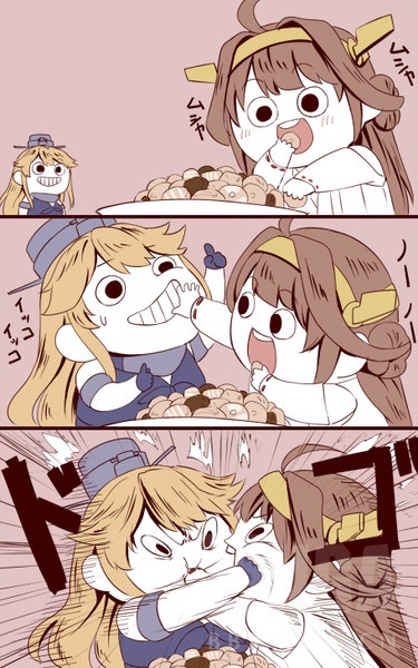 [舰colle] [多图杀猫][形象崩坏]近期nico上很火的魔性金刚画师