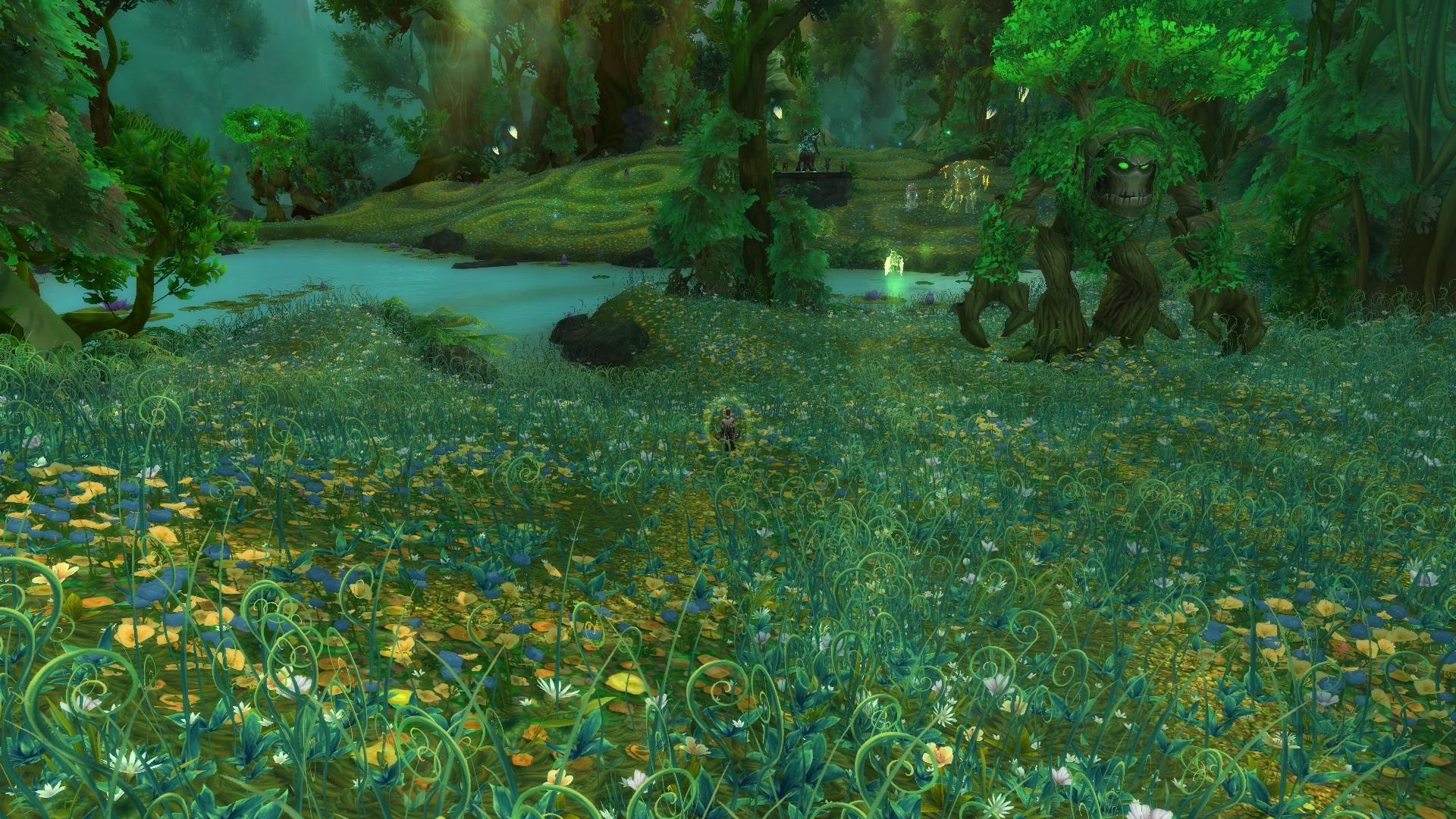 翡翠梦魇-萨维斯之后净化了的翡翠梦境风景图(多图)and一点小小的彩蛋