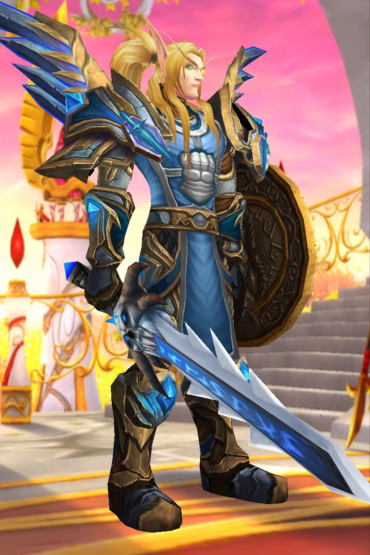 防骑挑战套的幻化搭配