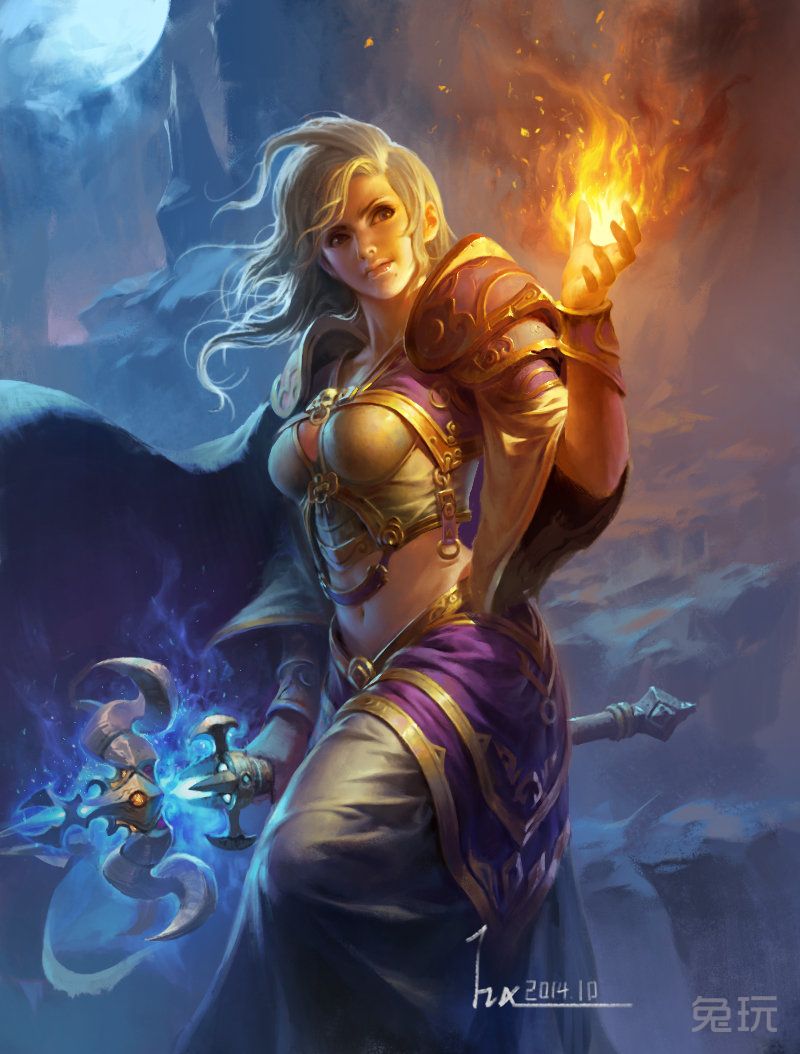 [求图] 求这个画师的名字,最好能有da p站等等的链接,跪谢啊!