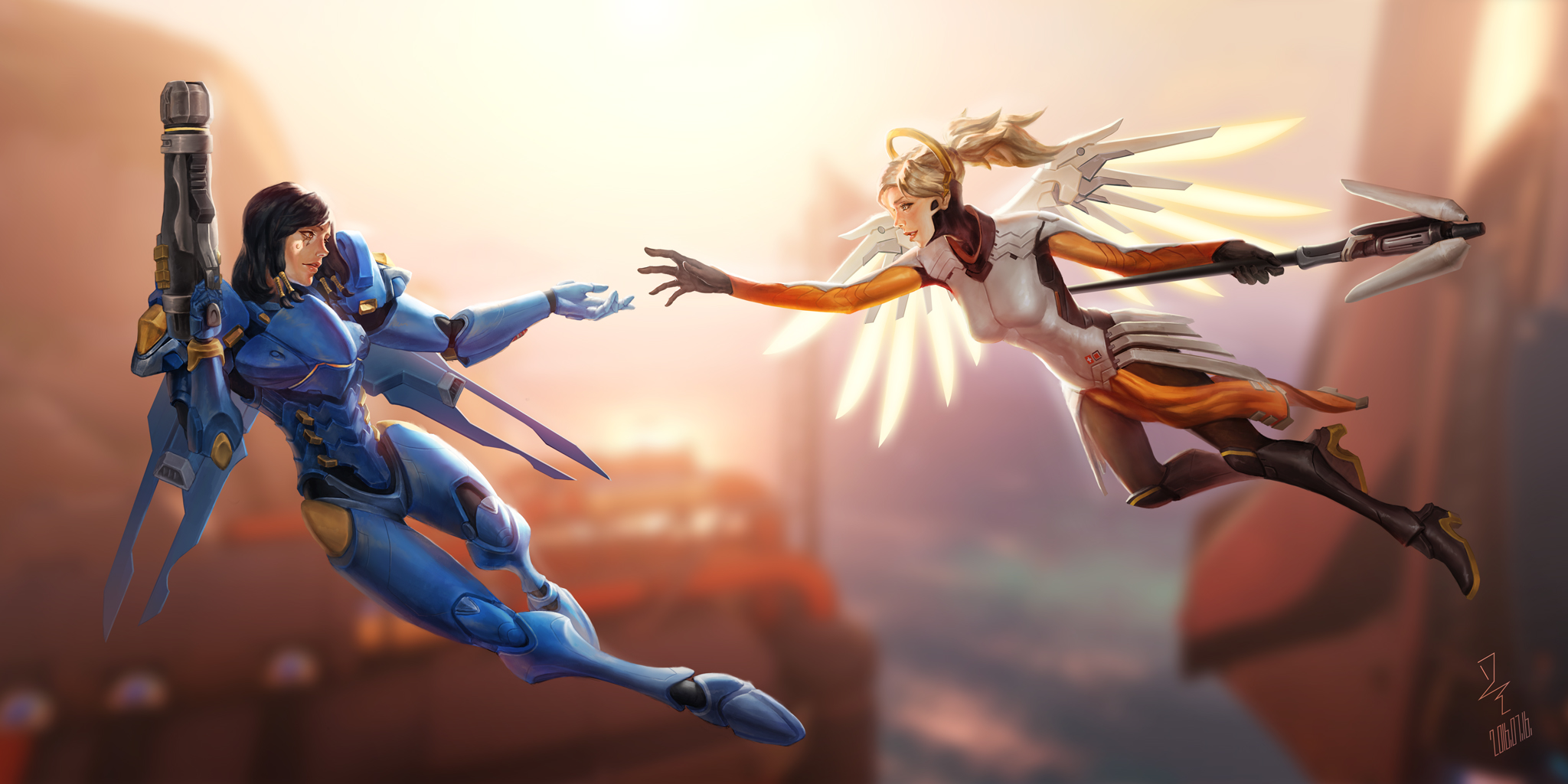 同人创作守望双飞组