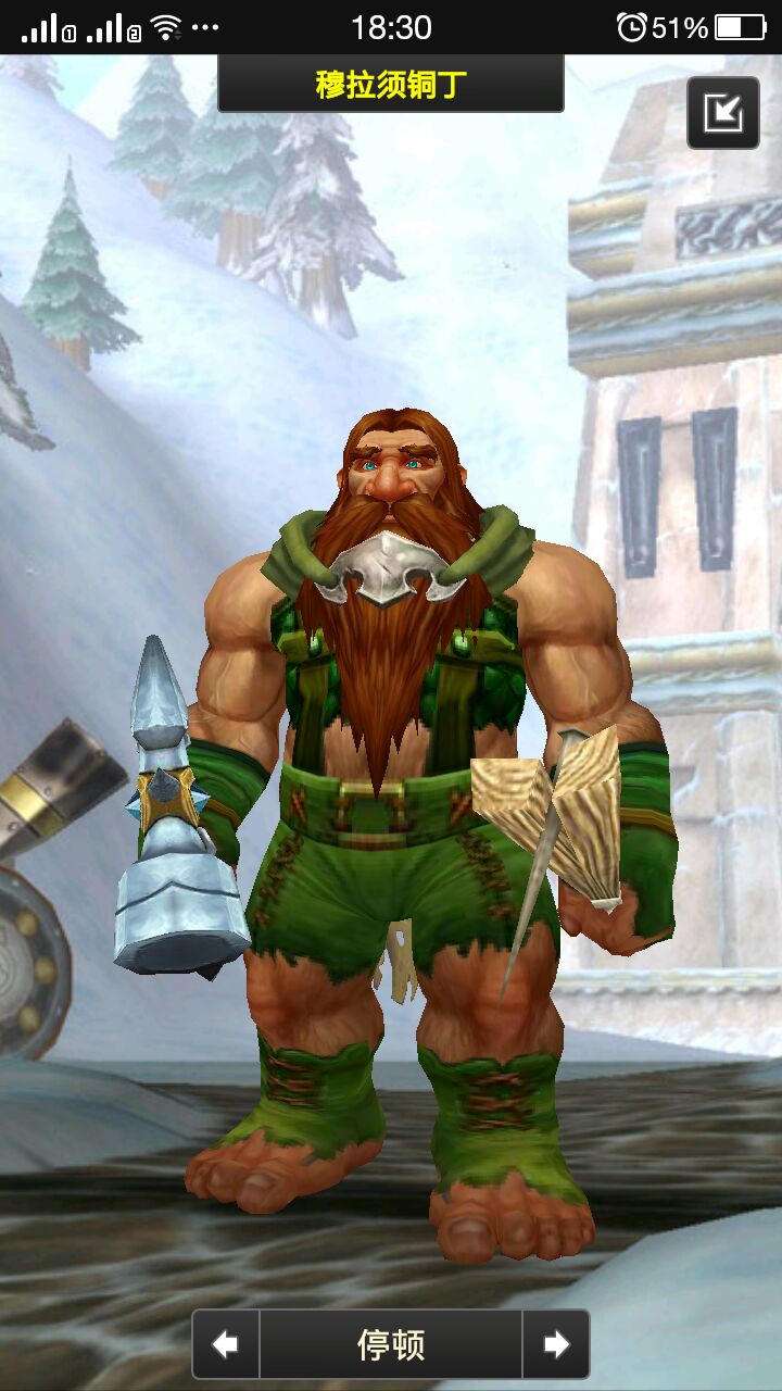 锁甲矮人萨满工匠幻化