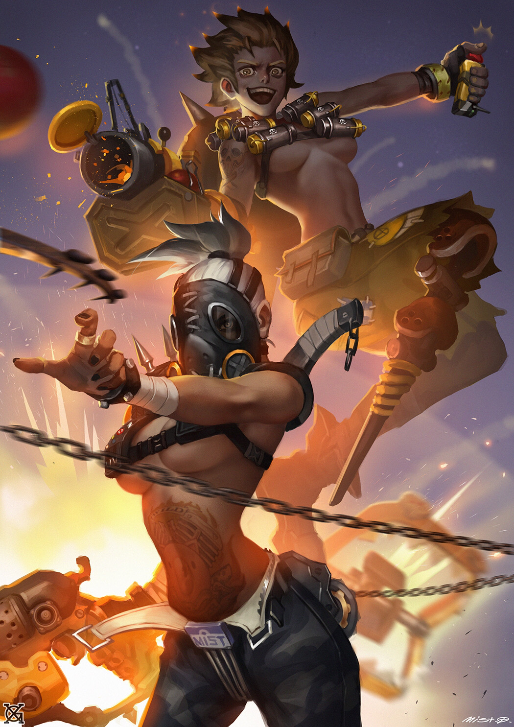 [搬运]守望tumblr一些同人图.