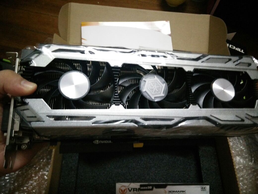 1060开箱映众超级冰龙海量版迟到的开箱作业