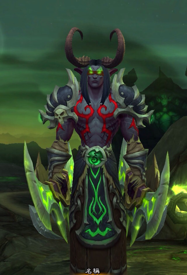 求暗夜男恶魔猎手各种姿势,造型