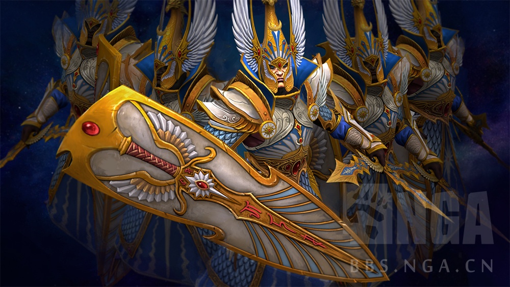 做了一套战锤高等精灵主题的沉默套装希望大家喜欢