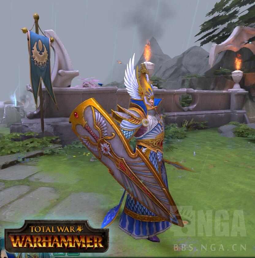 做了一套战锤高等精灵主题的沉默套装希望大家喜欢