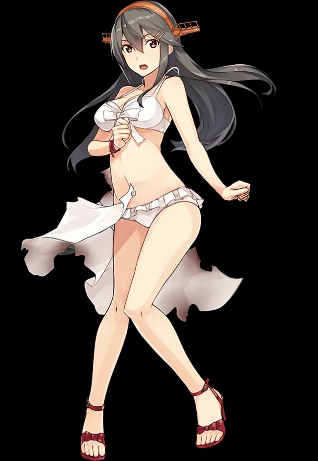 [舰colle] 尝试修改了一下榛名新立绘$[魔改在19楼]