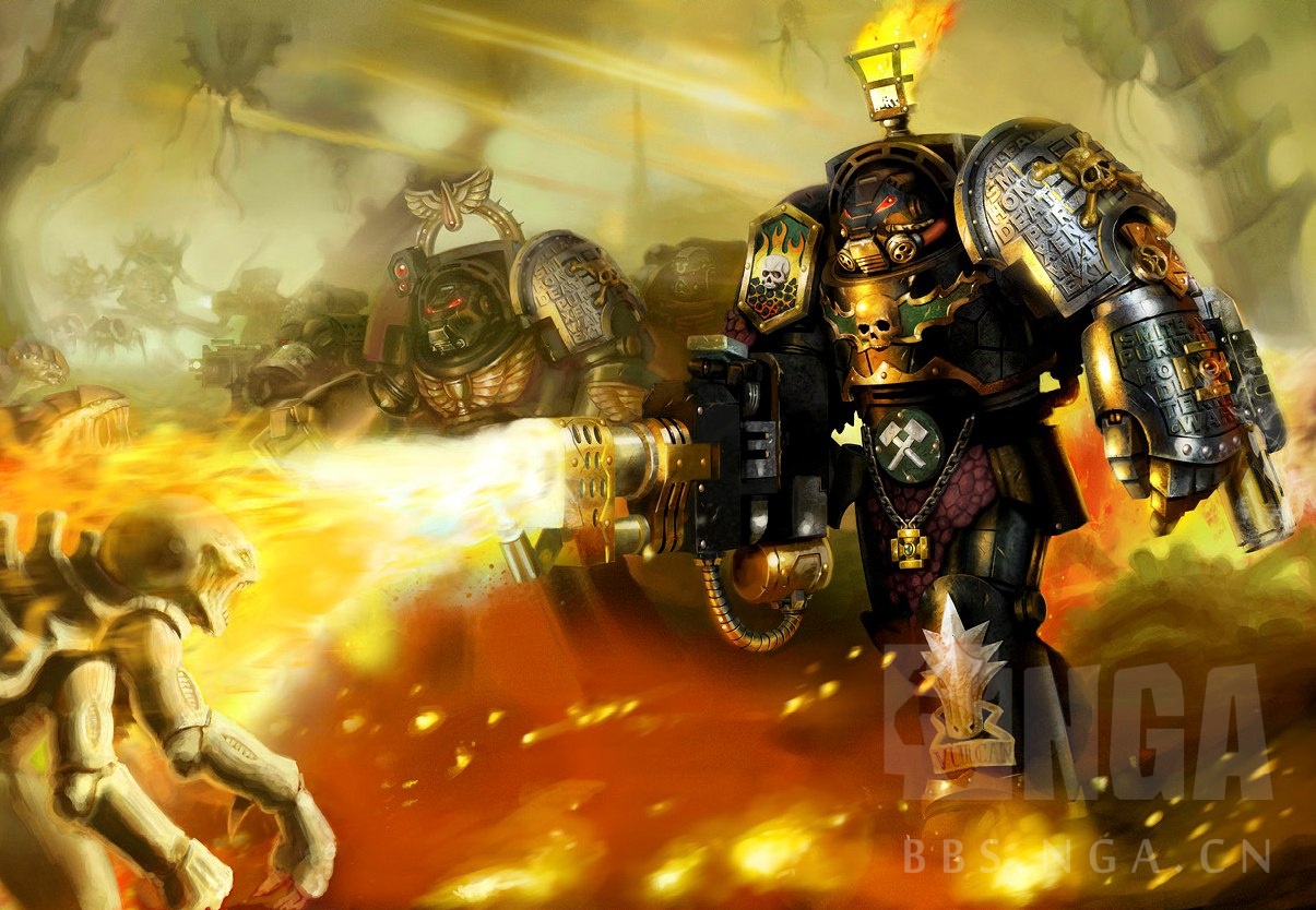 搬运工战锤40k全新死亡守望deathwatch规则原画搬运