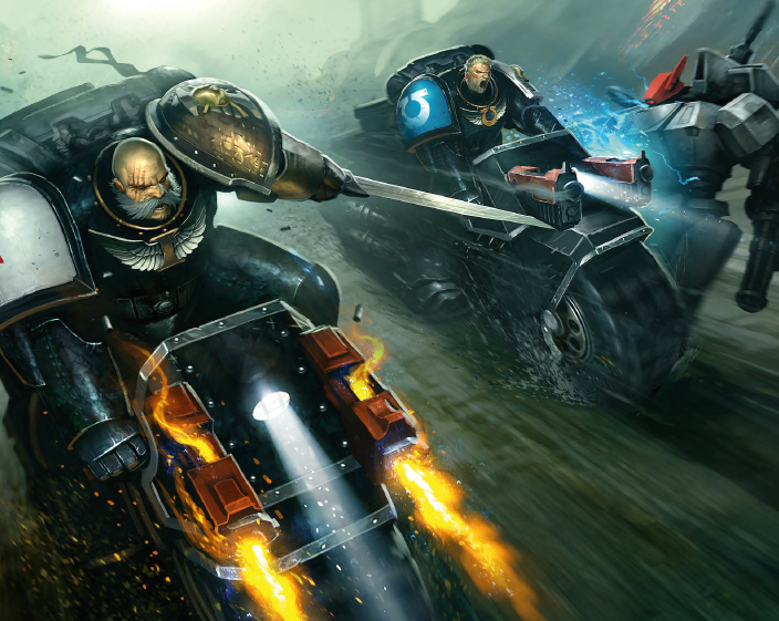 搬运工战锤40k全新死亡守望deathwatch规则原画搬运