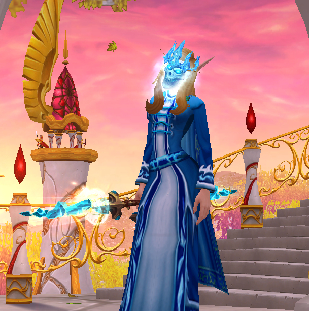 来给我的冰法幻化打个分吧