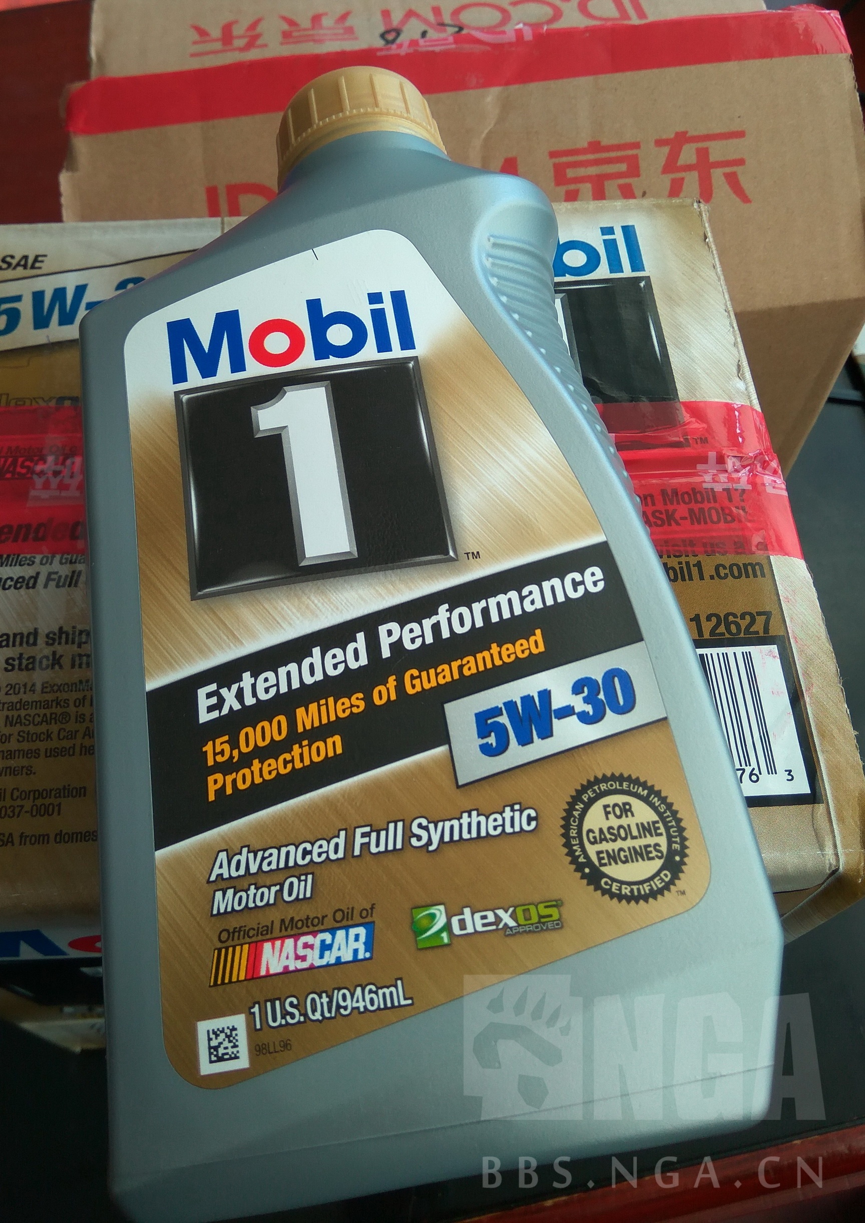 [机油] 京东自营海外直采美孚5w-30 ep