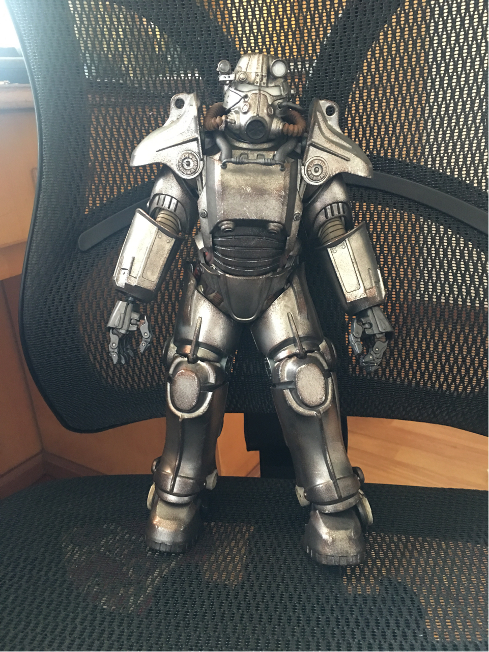 t45动力装甲手办开箱