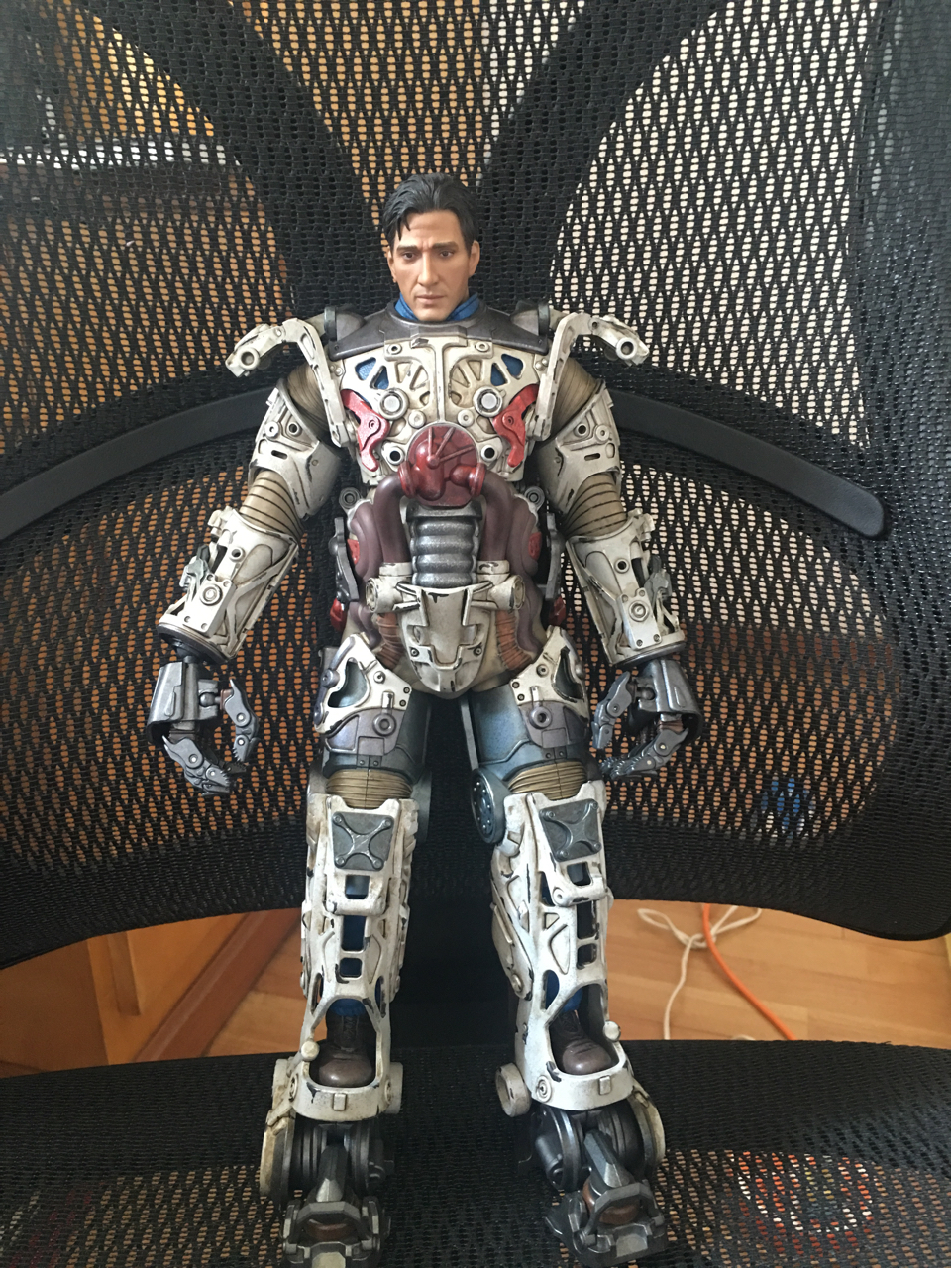 t45动力装甲手办开箱