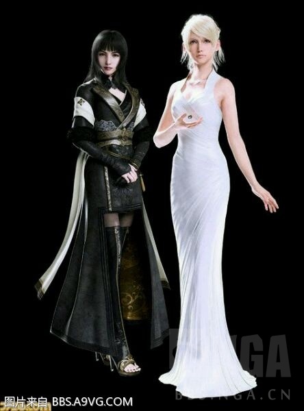 [搬运] ff15的新人设图,说明造型还是可以不中二的.