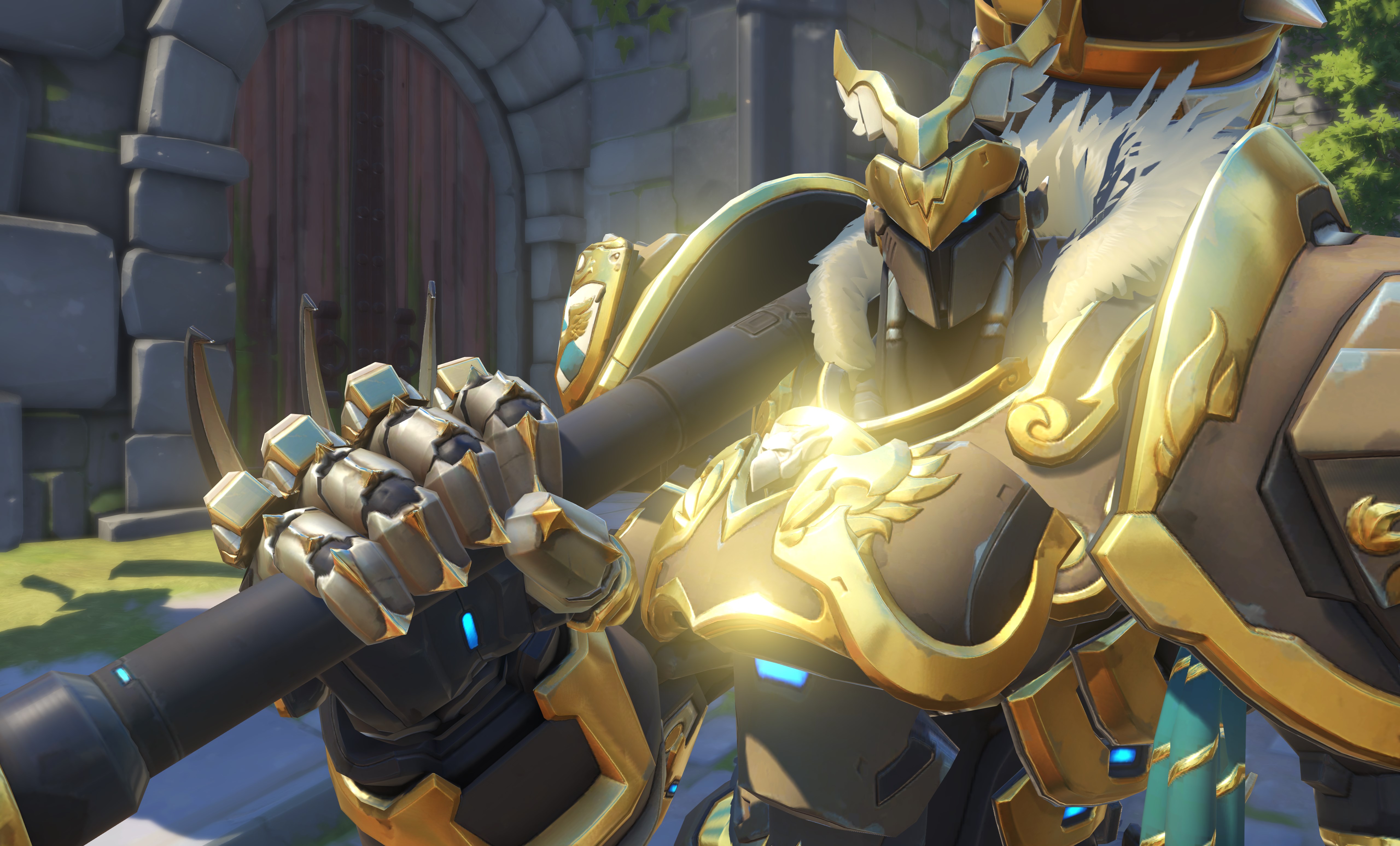 搬运暴雪官方截图原画新地图艾兴瓦尔莱因哈特新皮肤动画