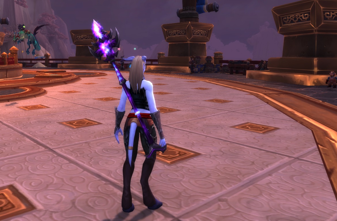 幻化正品巨魔鞋简直就是小蹄子福利以后我们联盟萨满也敢穿裤子上街了