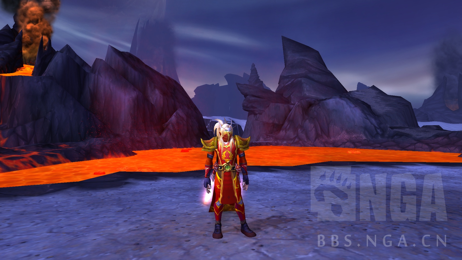 幻化皮甲红色血精灵银月城风格皮甲幻化附超详细调料包可快速入手