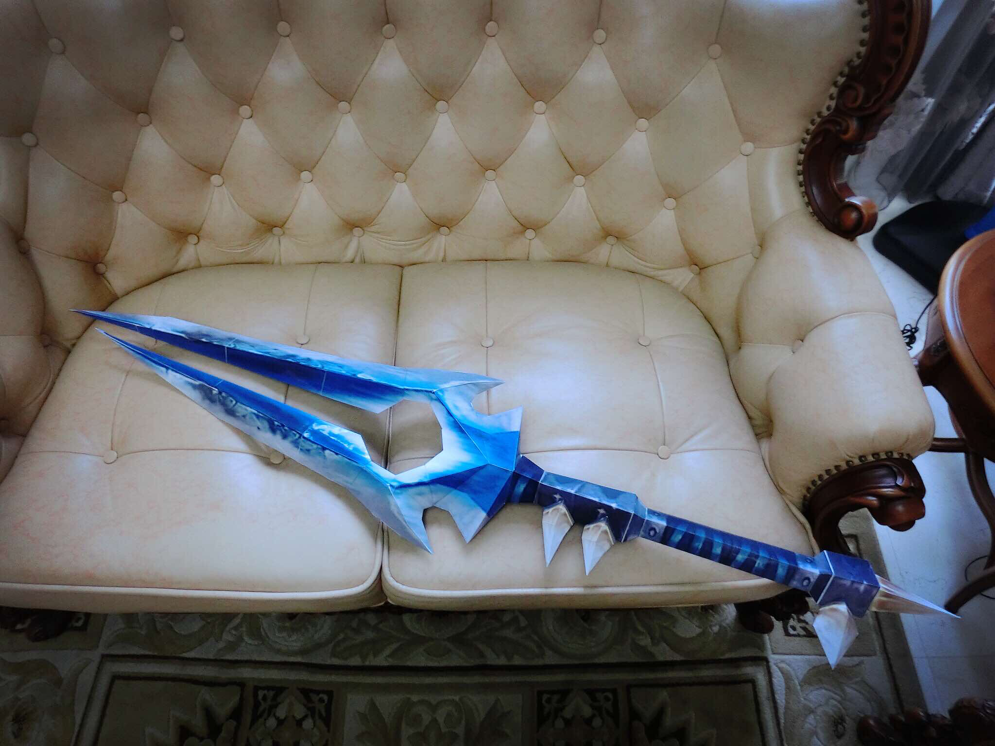 [过程] 做130把130厘米的实体风剑.