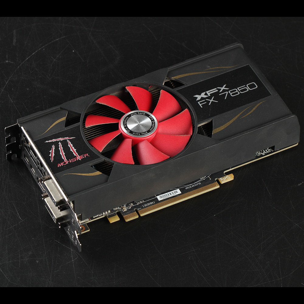 已售显卡讯景xfx78501g魔将国行过保无箱说400元包邮
