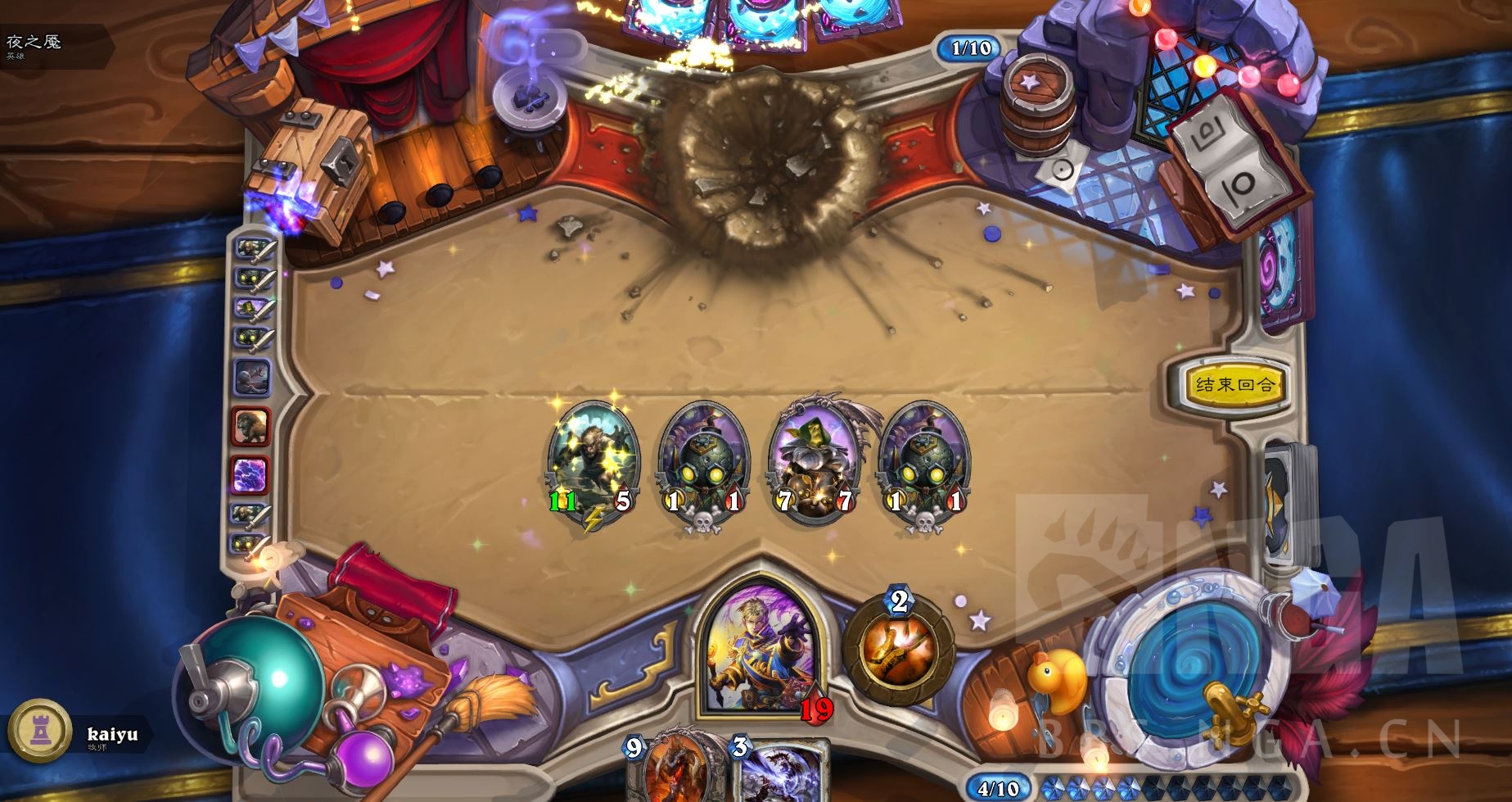 [卡拉赞之夜] [卡组分享] 三区展览厅英雄攻略