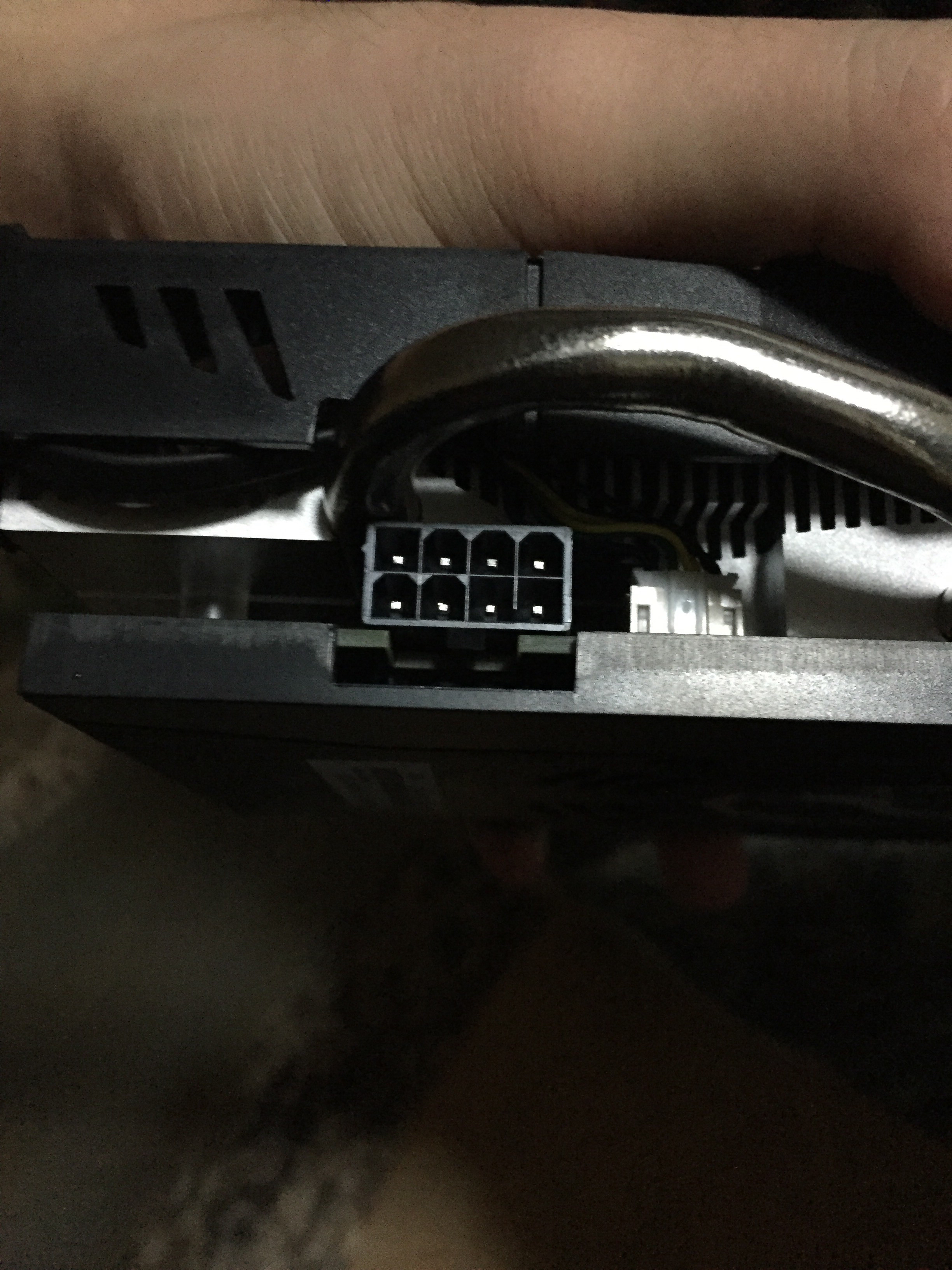 求助电源双6pin接口刚到的铭瑄1060需要8pin的怎么破