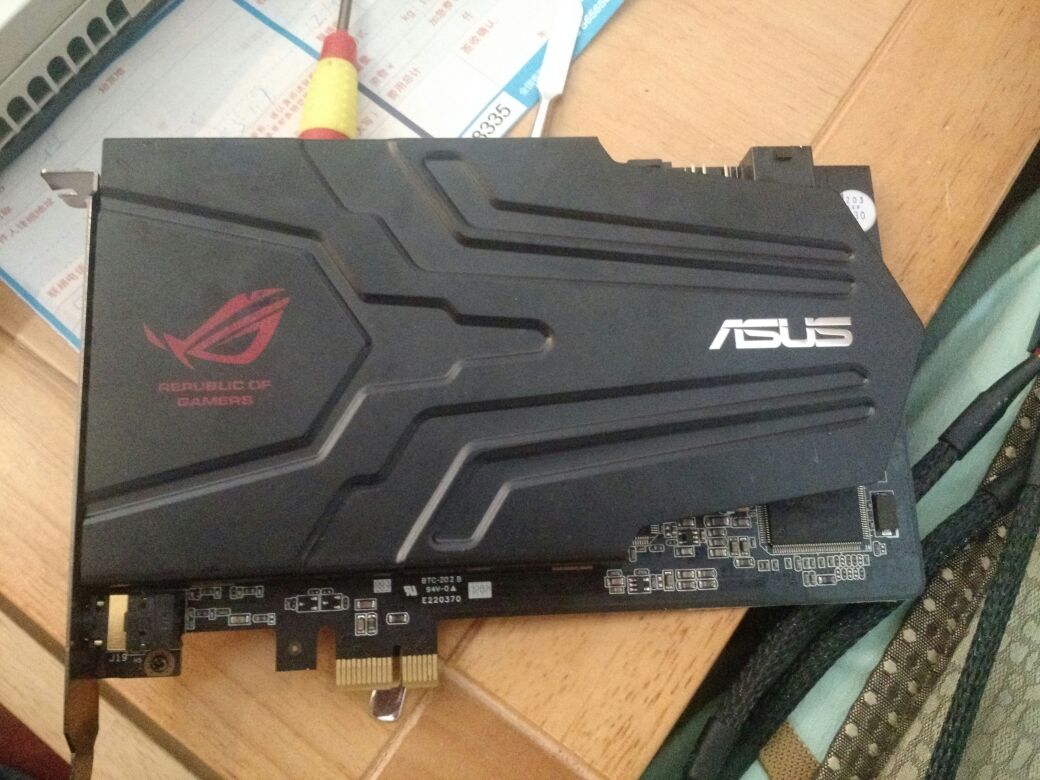 已更新asusrogxonarphoebus某宝上号称279的二手声卡千万别买