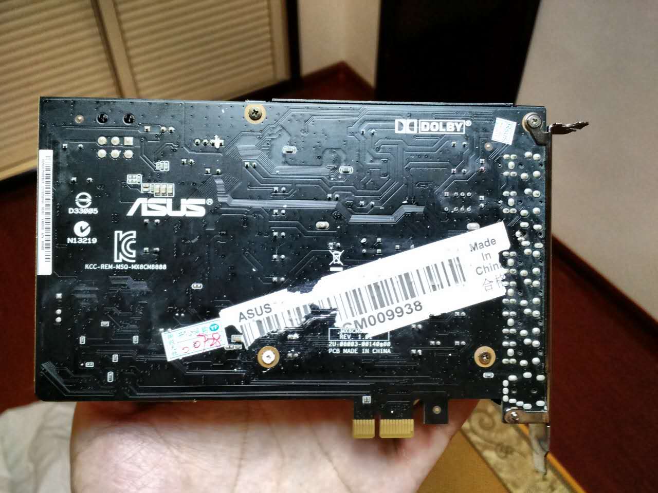 已更新asusrogxonarphoebus某宝上号称279的二手声卡千万别买