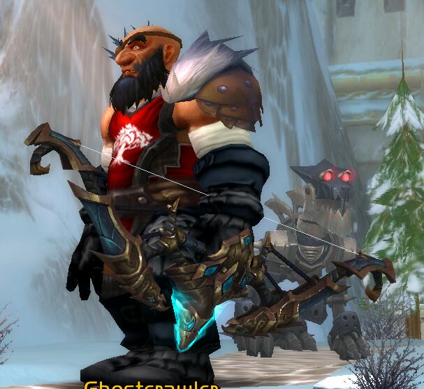 矮人猎人硬汉风幻化