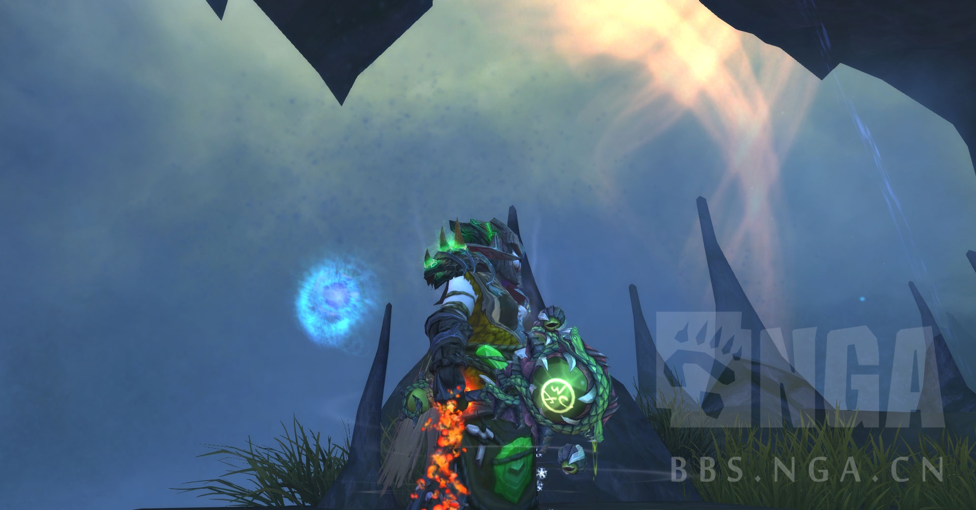 三槽已开,奶萨想要换一下神器外形的请猛肝艾萨拉之眼.