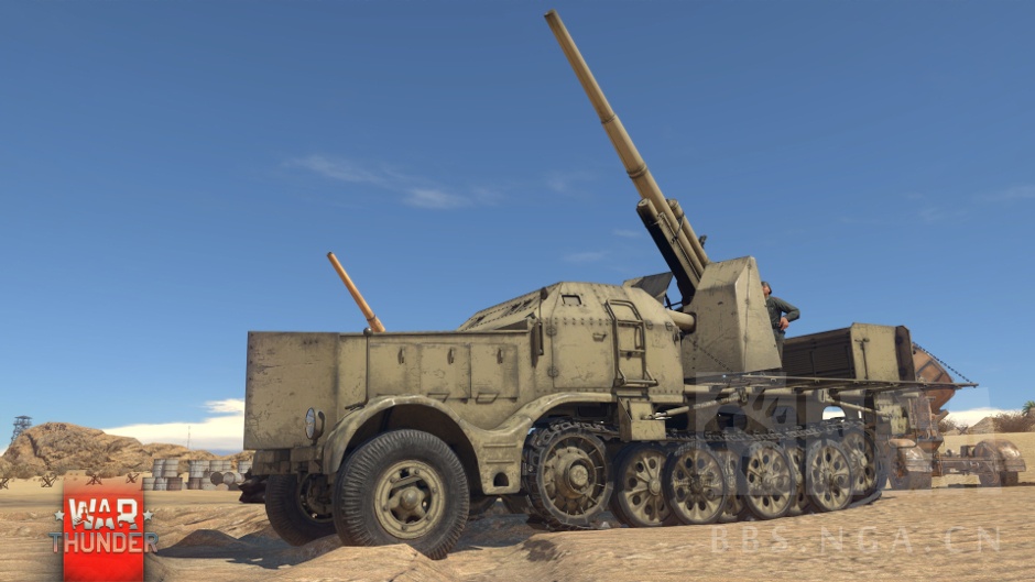 [开发日志]88毫米 flak 37 自行防空炮