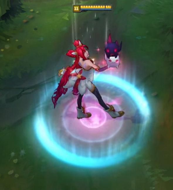 jinx魔法少女皮肤细节部分截图