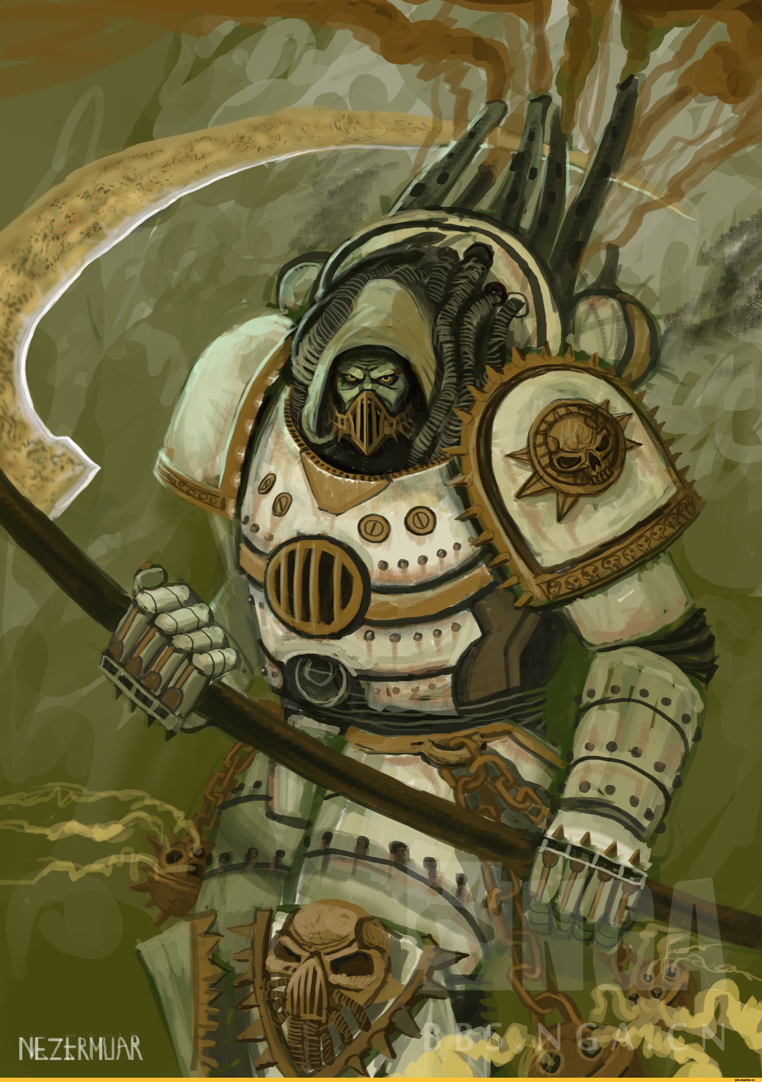 我是有多喜欢发图deathguard死亡守卫战团相关图片