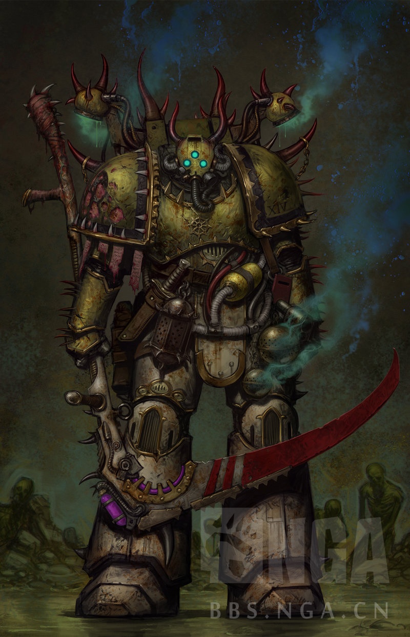 我是有多喜欢发图deathguard死亡守卫战团相关图片