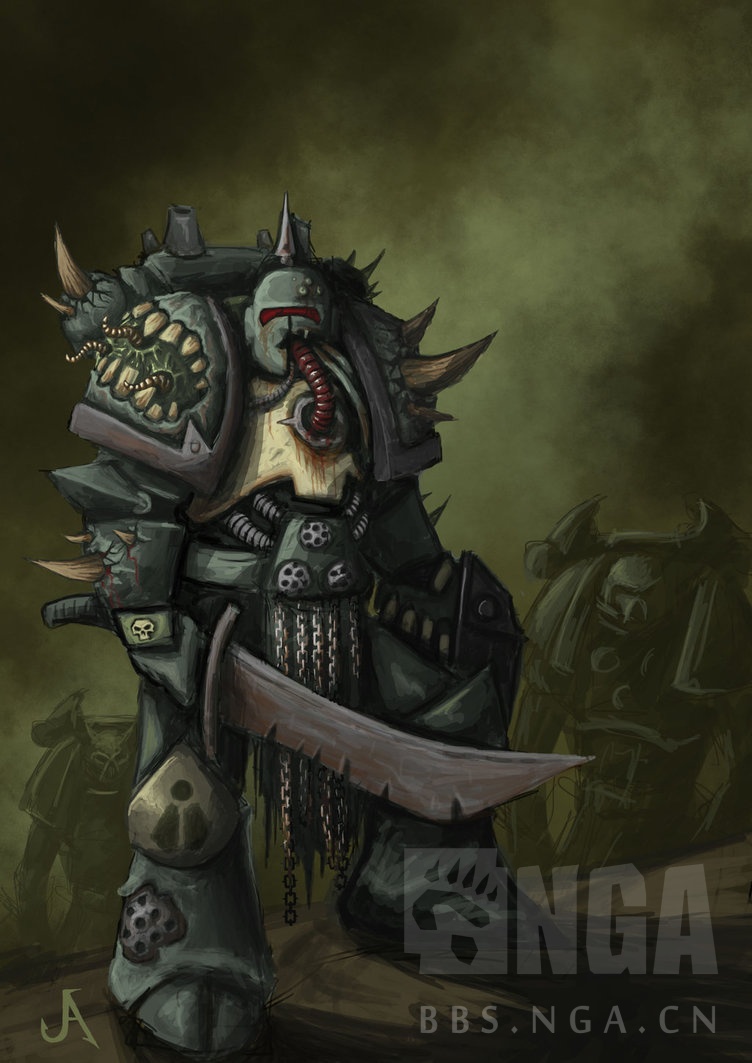 我是有多喜欢发图deathguard死亡守卫战团相关图片