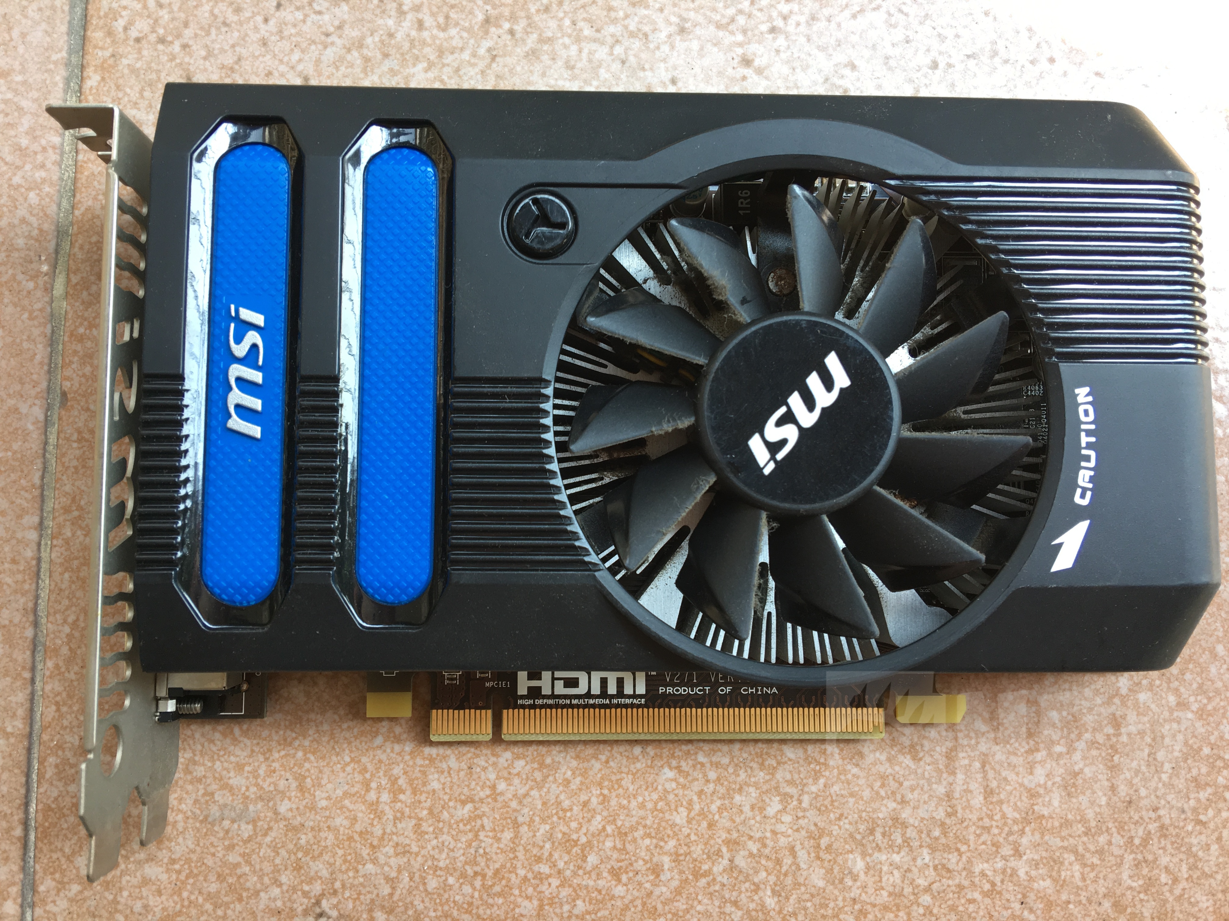 电脑硬件出个微星r7770显卡京东购入带发票和原盒