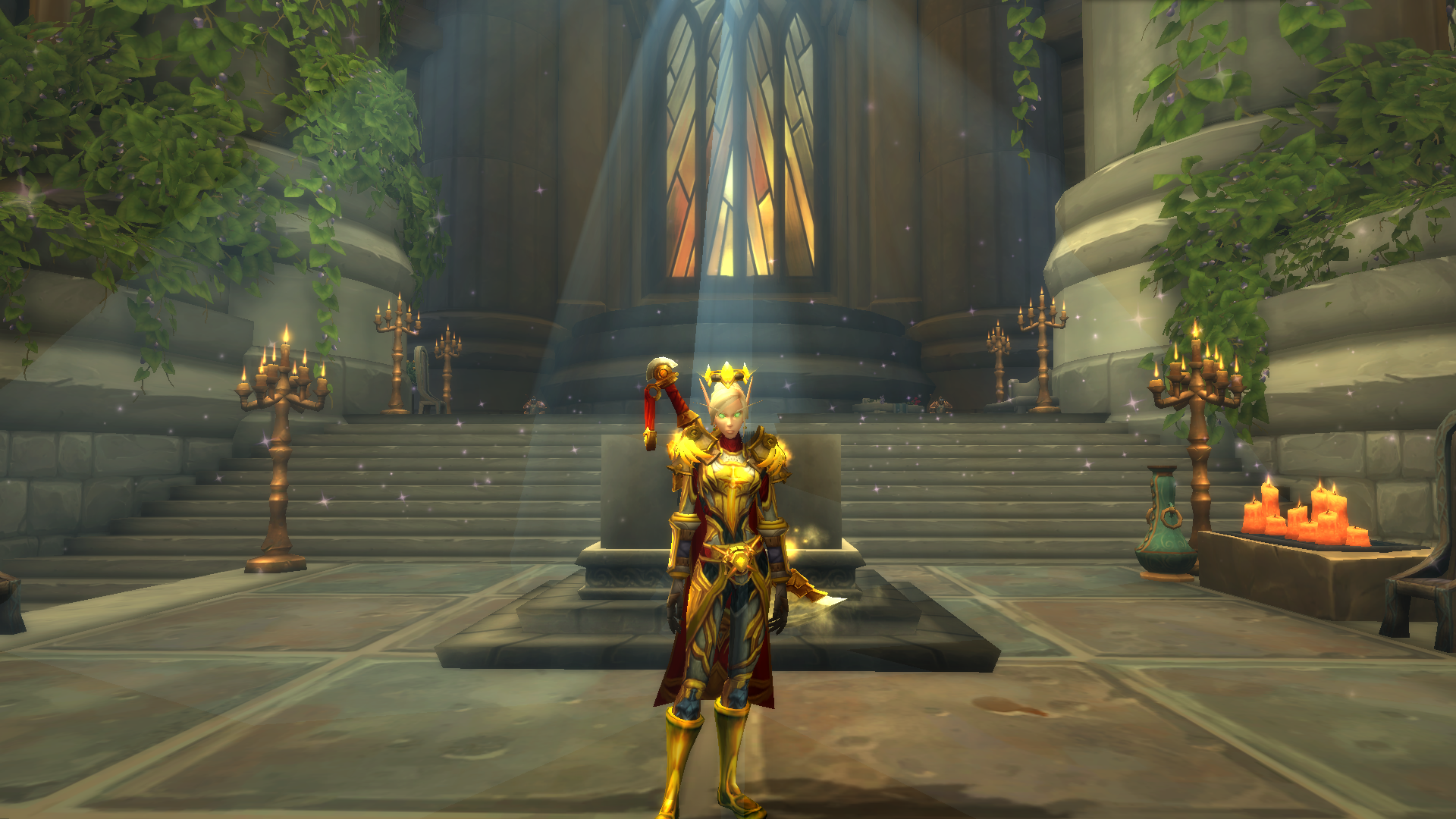 [板甲] 大领主来啦,圣骑士不就应该金闪闪的吗