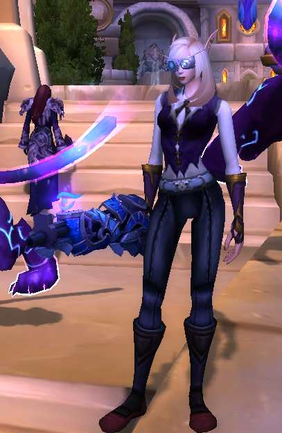 [锁甲]血精灵女lr锁甲幻化