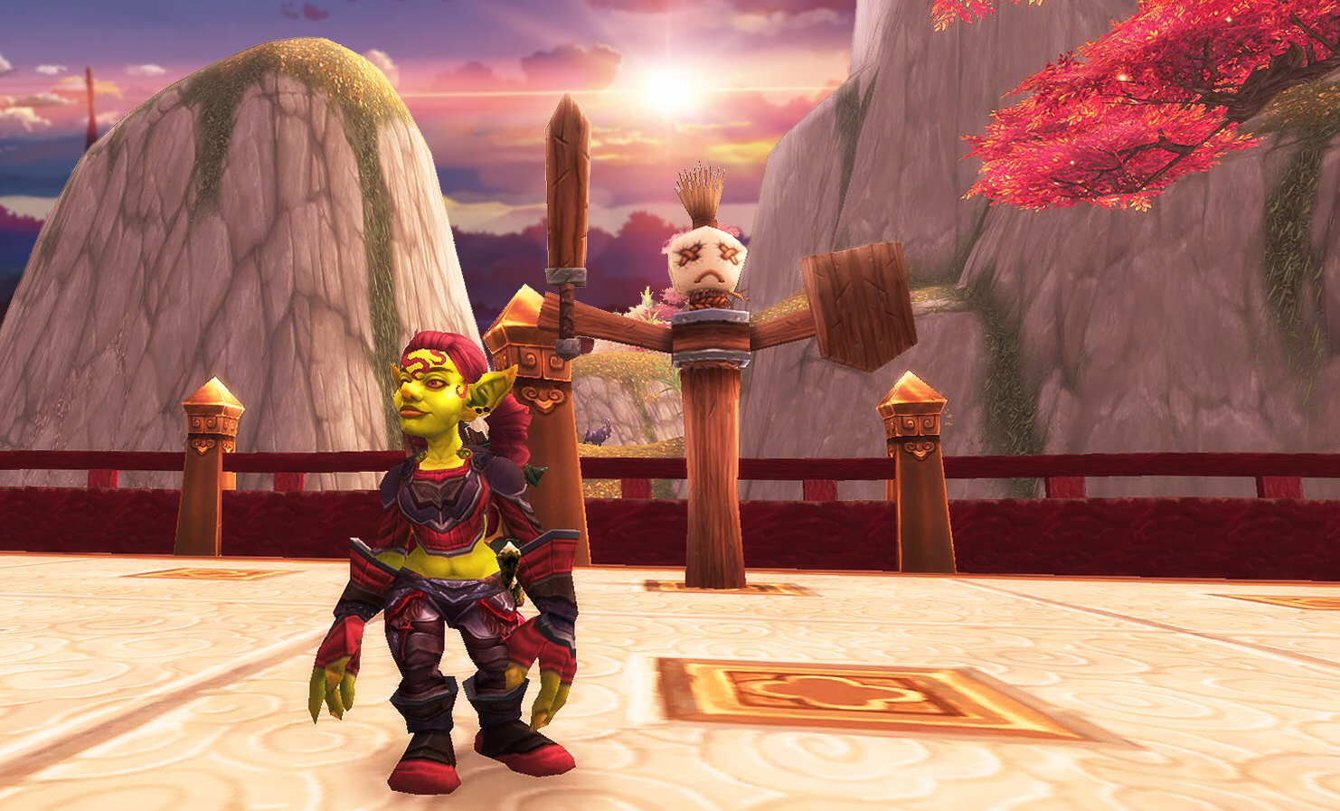 show一个地精女萨满的幻化