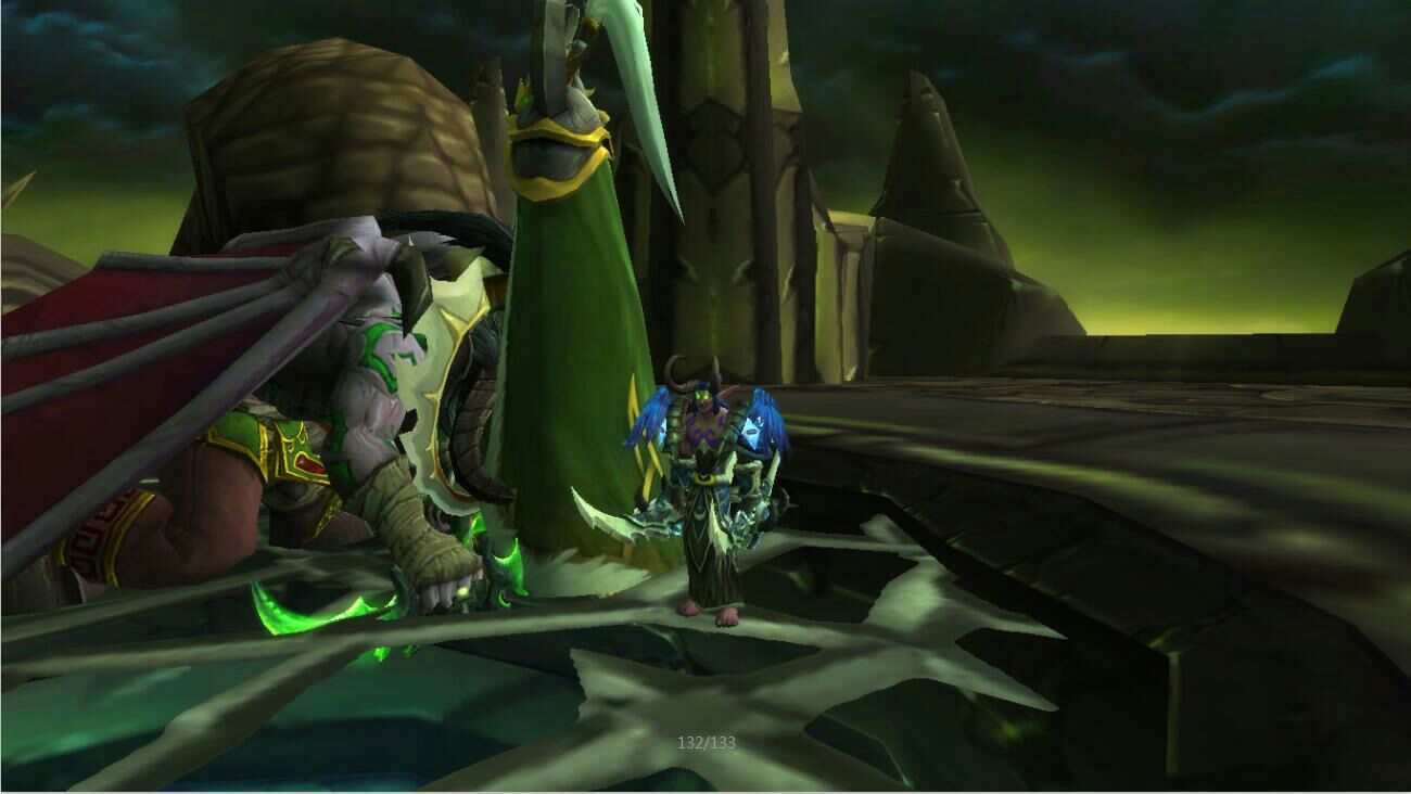 似乎撞破了伊利丹和玛维的奸情但是这体位是反了么