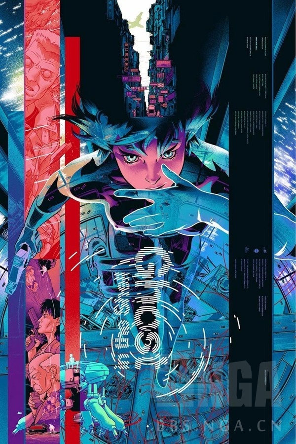 科幻联动西部世界攻壳机动队1995壳中魂