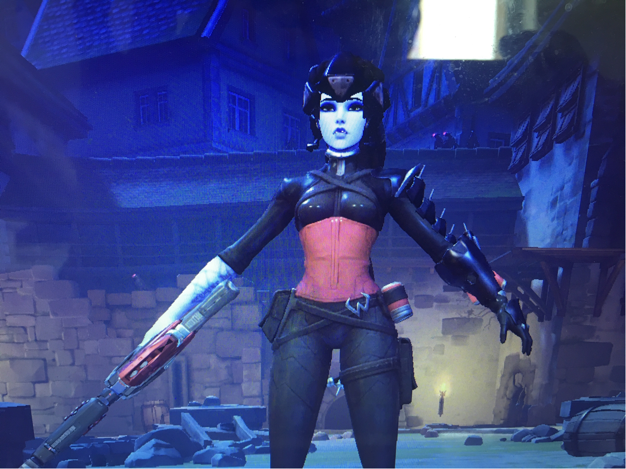 为什么我的黑百合表情动作这么羞耻