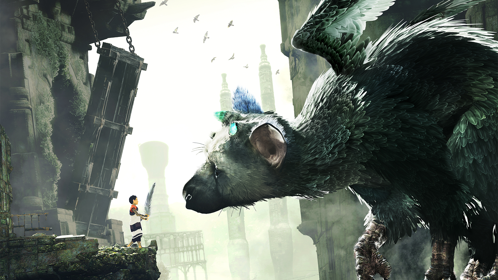 [ps4 pewdipie带你玩最后的守护者《the last guardian》