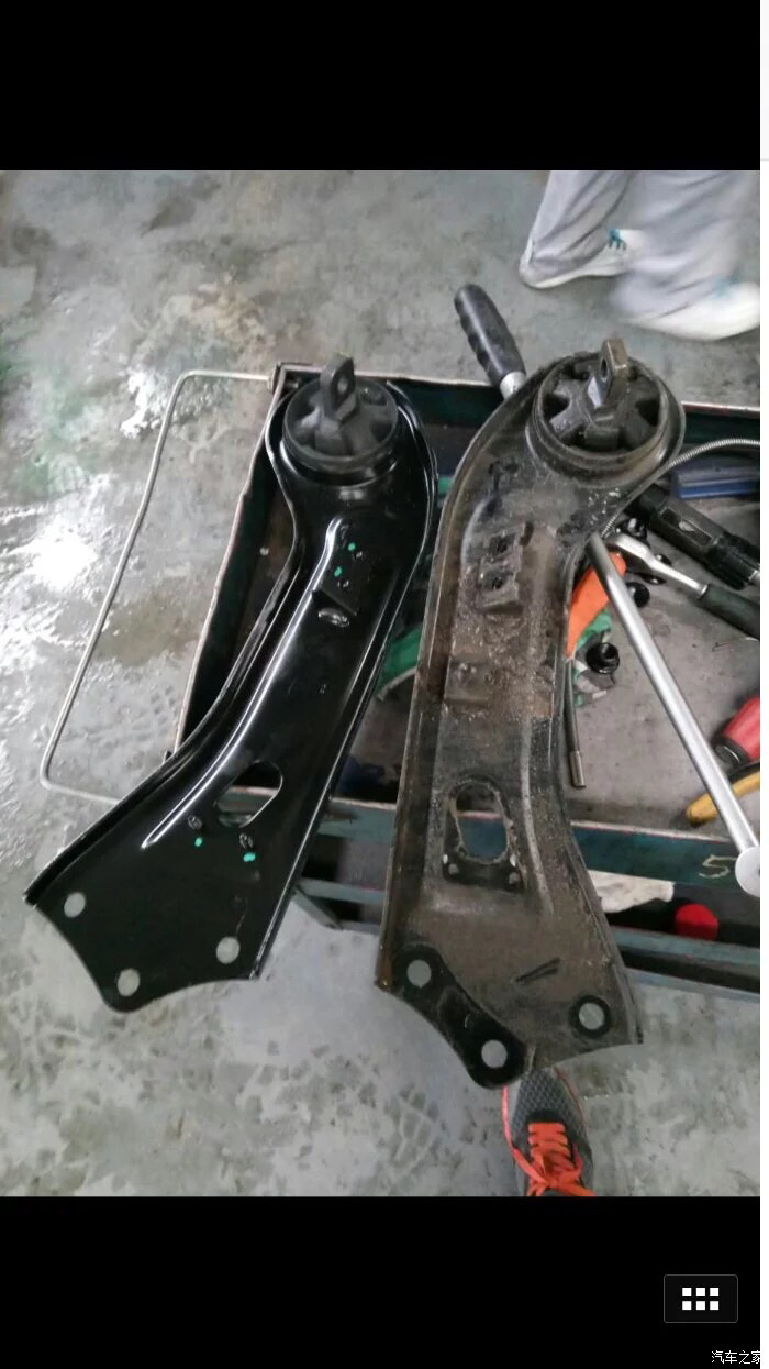 车版好人多后摆臂是个管什么的东西