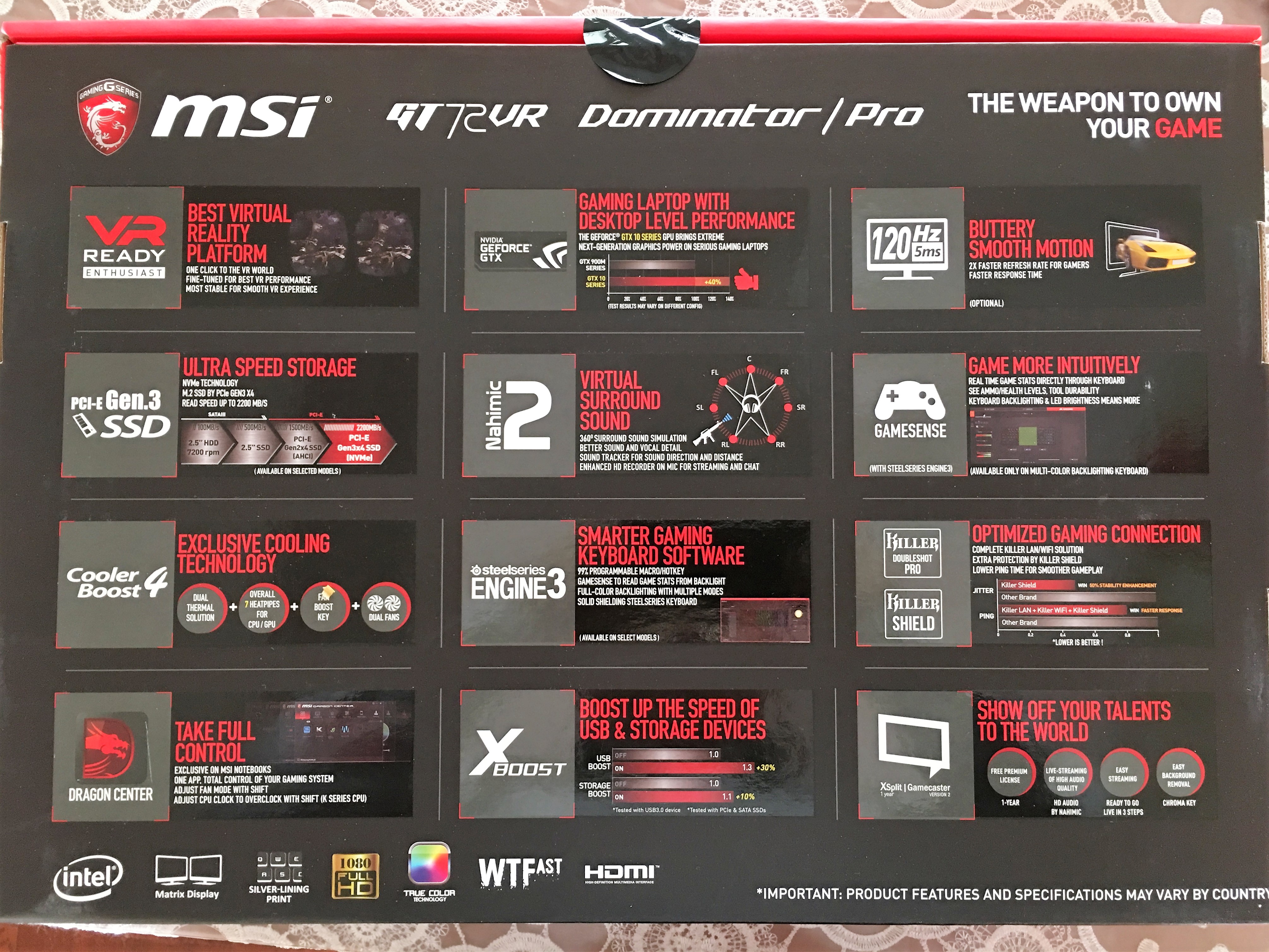 [作业贴] [笔记本] 作业贴没法新建了,微星gt72vr简明开箱作业.