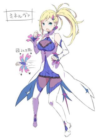 搬运re0愤怒魔女密涅瓦人设图